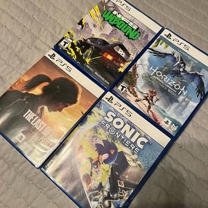 PS5 games- Almost new, great condition
